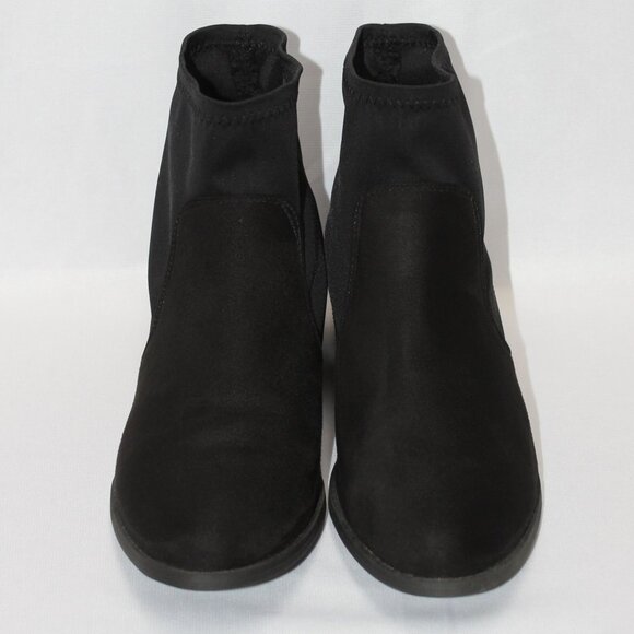 ASOS Shoes - NWOT ASOS Suede Black Ankle Sock Boots
